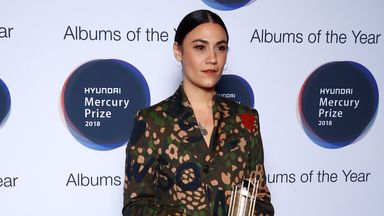 Nadine Shah, whose album ‘Holiday Destination’ has been nominated for the Mercury Prize 2018, poses for a photograph ahead of the ceremony at the Hammersmith Apollo in London, Britain, September 20, 2018. REUTERS/Henry Nicholls  